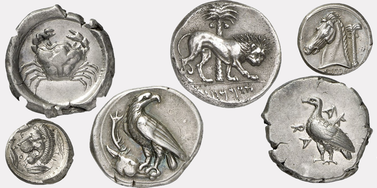 античні монети