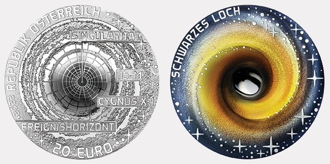 20 euro Black Hole Austria