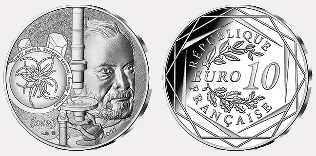 10 euro Pasteur France